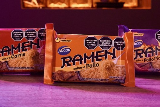Grupo Arcor lanzó una linea de Ramen instantáneo 